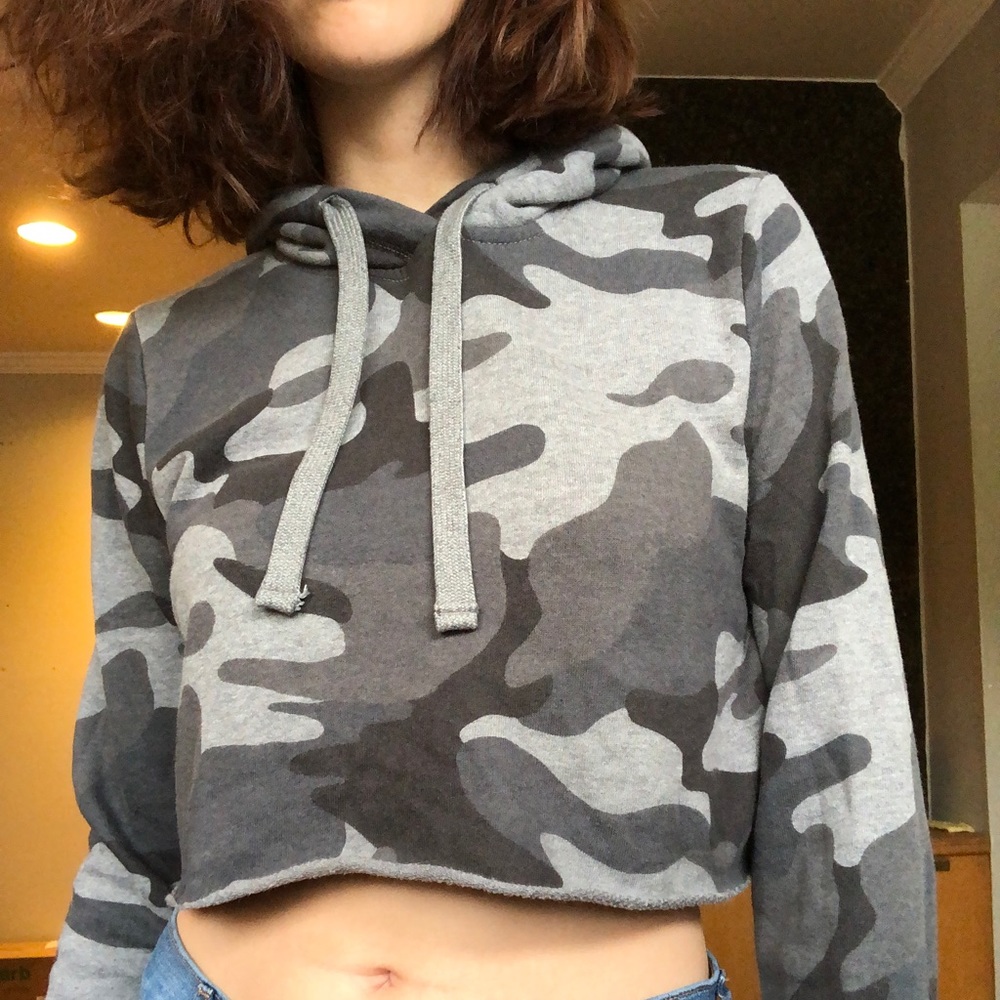 camo sweater